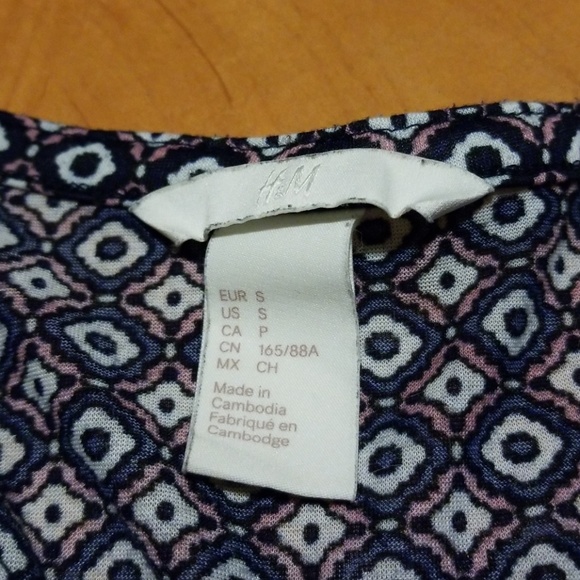 3/4 Sleeve Printed Jersey Knit Top - Picture 5 of 5